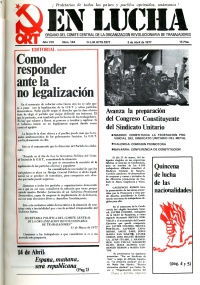 En lucha, ORT, UJM, MEMORIA HISTÓRICA