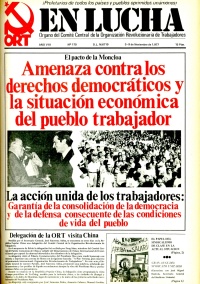 En lucha, ORT, UJM, MEMORIA HISTÓRICA