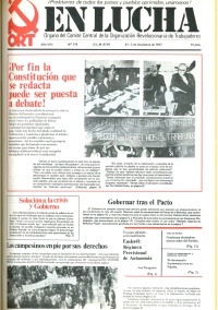 En lucha, ORT, UJM, MEMORIA HISTÓRICA