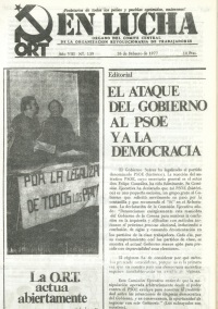 En lucha, ORT, UJM, MEMORIA HISTÓRICA