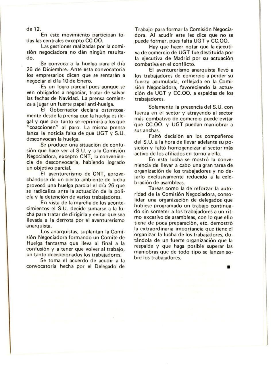  UNION JUVENTUDES MAOISTAS, Experiencia de la acción reivindicativa, Organización Revolucionaria de los Trabajadores, SU, ORT, UJM, PRT, Libertad Sindical 