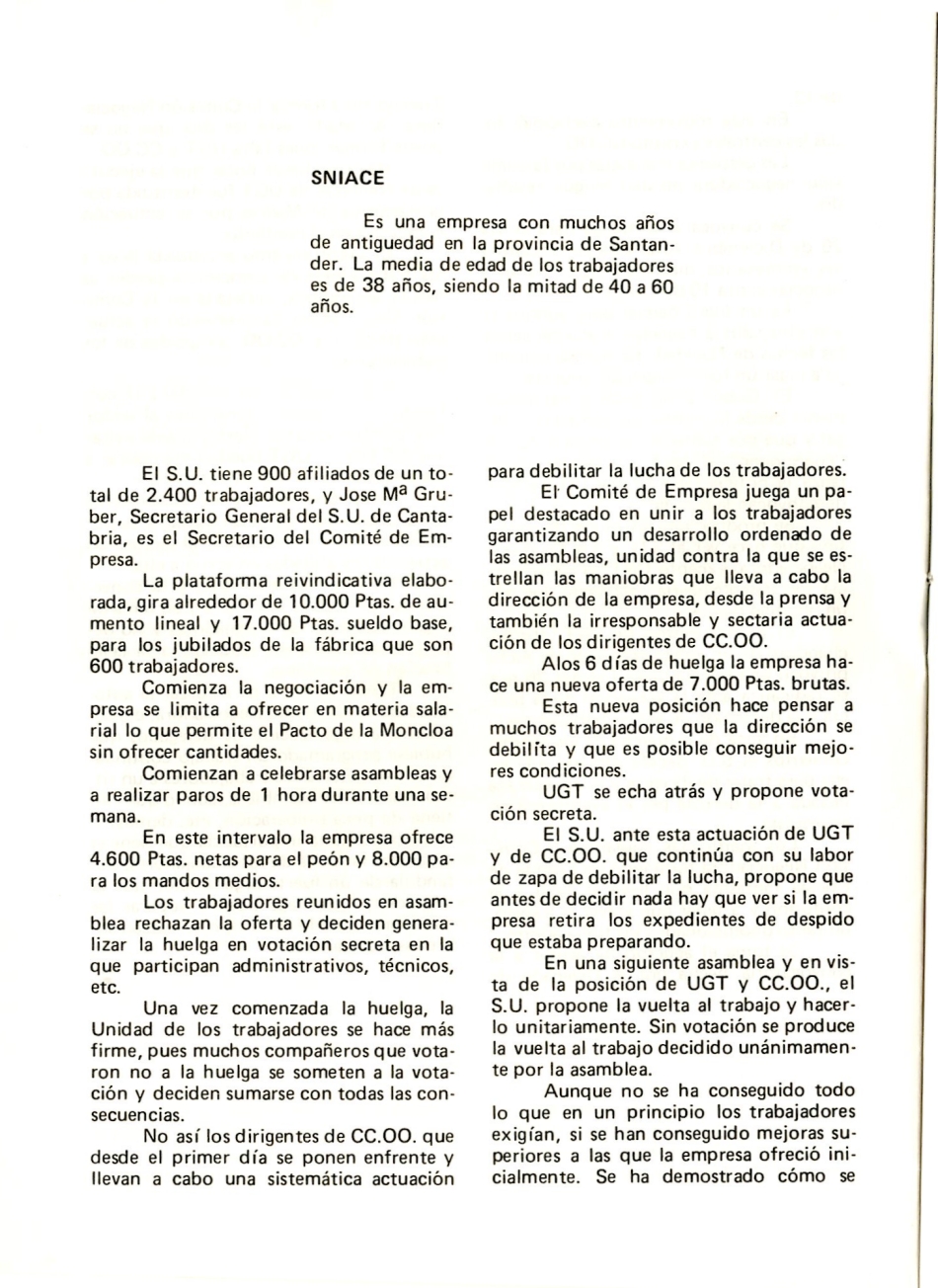  UNION JUVENTUDES MAOISTAS, Experiencia de la acción reivindicativa, Organización Revolucionaria de los Trabajadores, SU, ORT, UJM, PRT, Libertad Sindical 