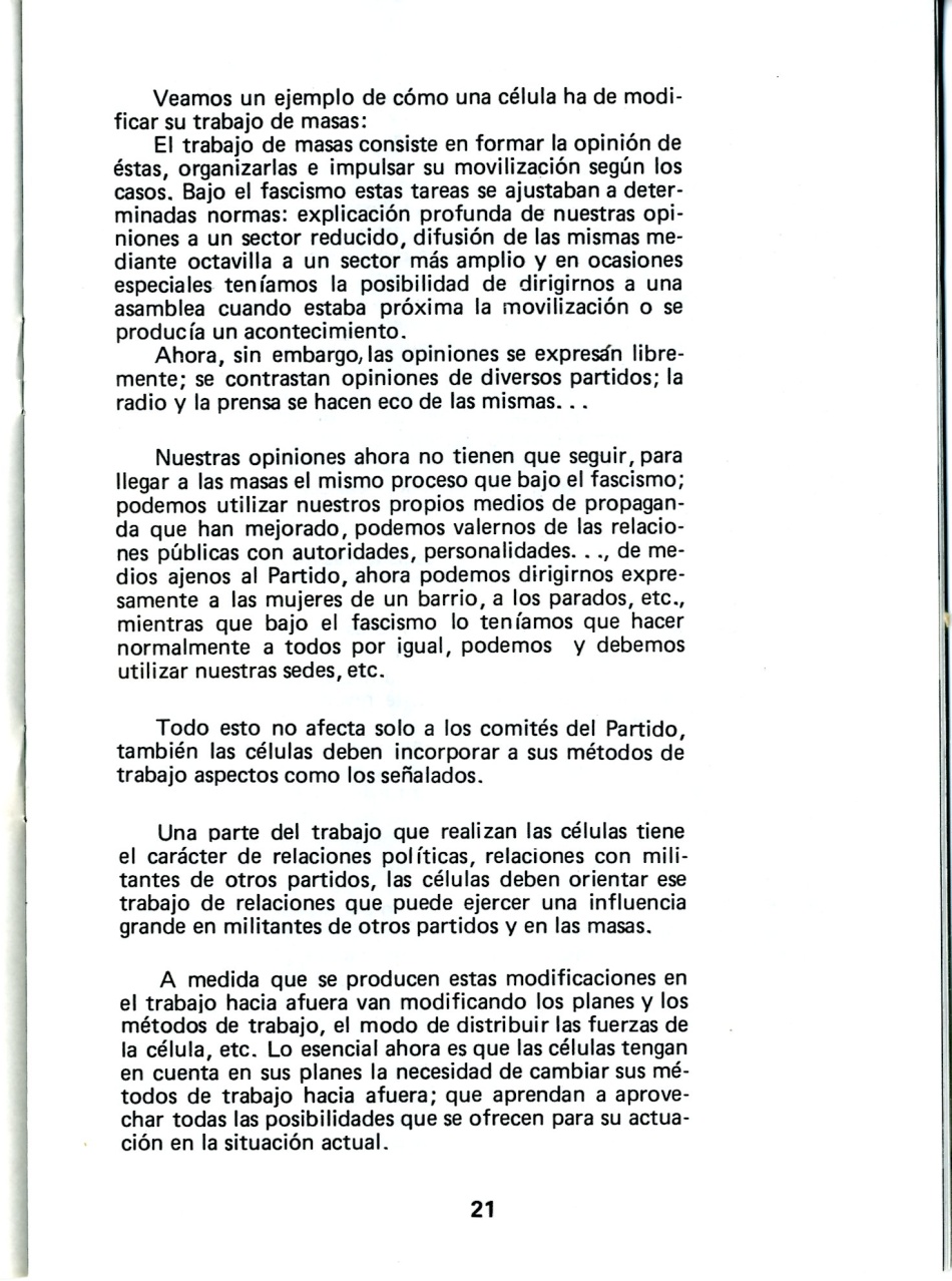  SU, ORT, UJM, Reconocimiento de los derechos sindicales y políticos. Ruptura o Reforma pactada, Intxausti 