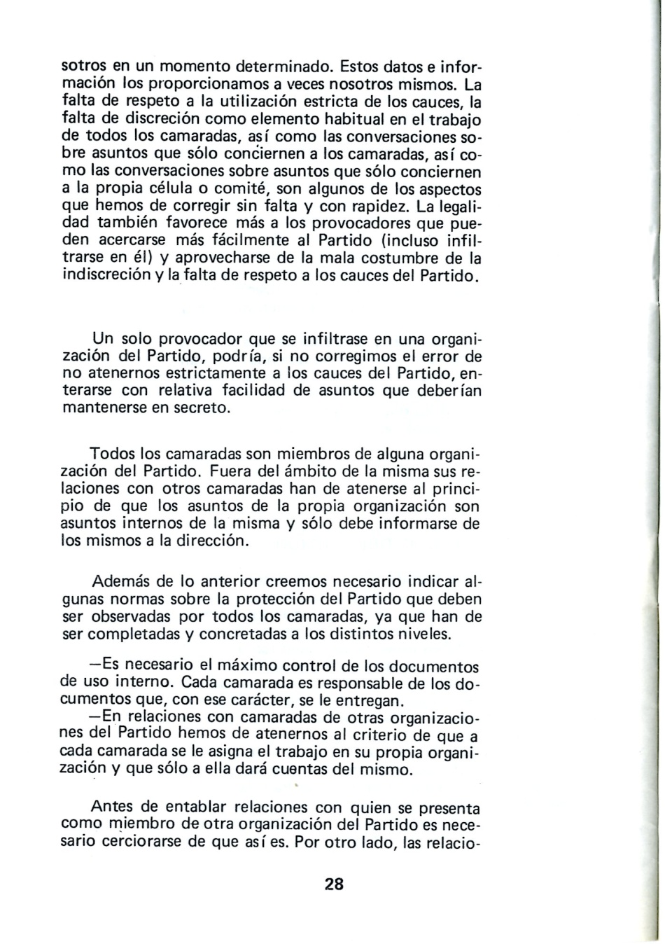  SU, ORT, UJM, Reconocimiento de los derechos sindicales y políticos. Ruptura o Reforma pactada, Intxausti 