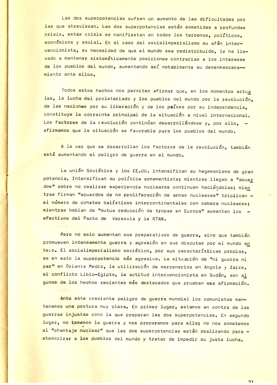 La situación Internacional. Revolución Socialista. Revolución Proletaria.Imperialismo como últina etapa del Capitalismo. Imperialismo antesala del Socialismo según Lenin